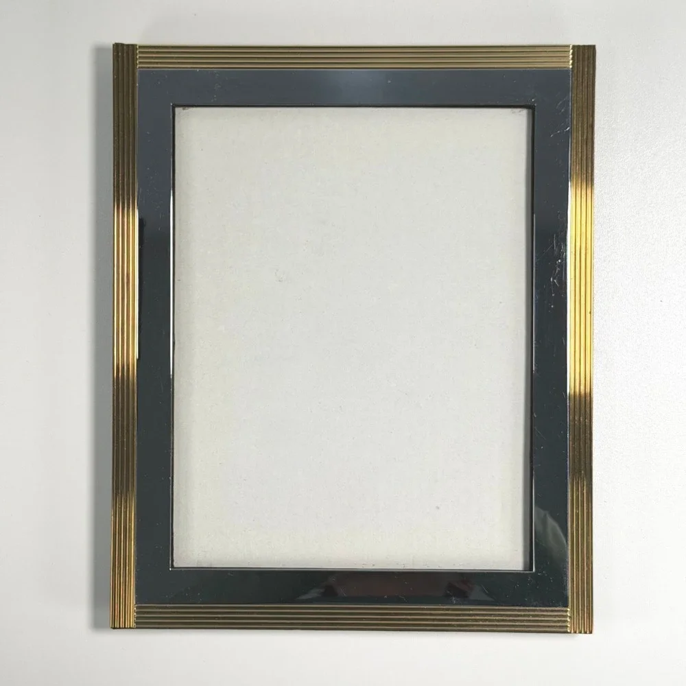 Vintage Picture Frame Ornate Old World‎ French Cottagecore Gold 9x11